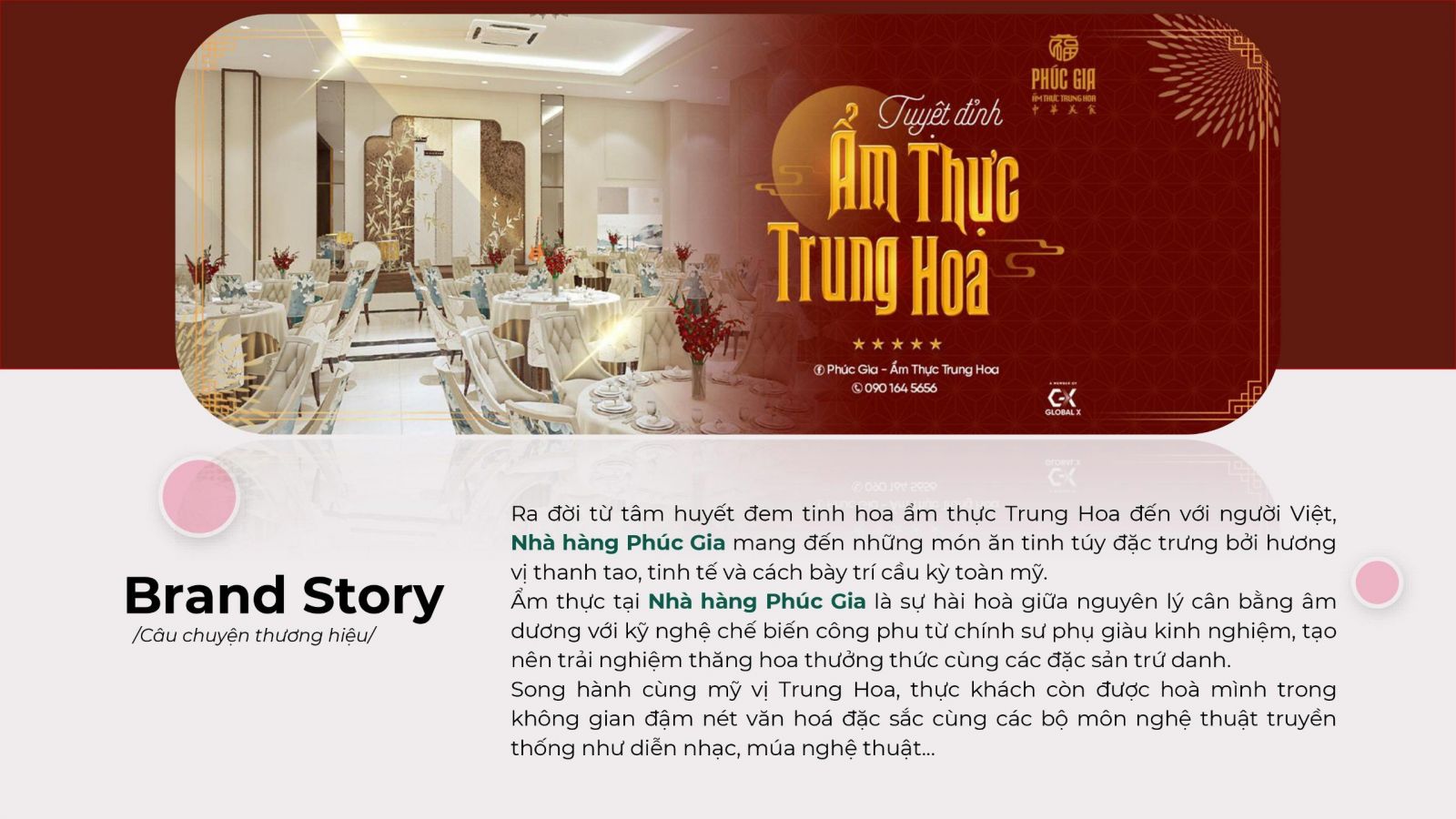 Nhà hàng Hoa – Phúc Gia