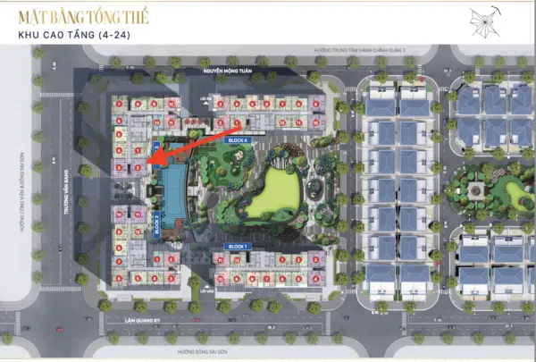 CĂN HỘ 3PN VIEW NỘI KHU 8 TỶ2
